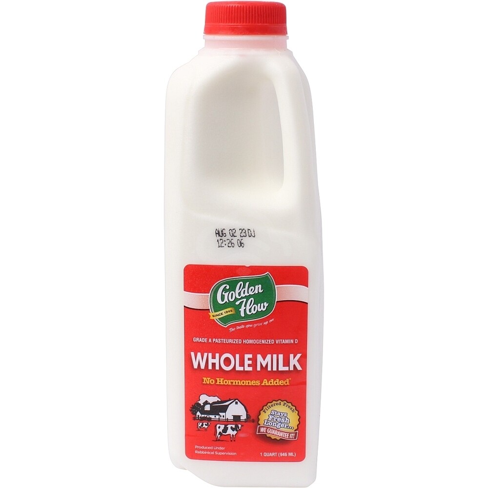 Golden Flow Whole Milk Qt.