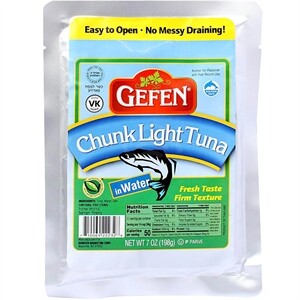 Gefen Chunk Light Tuna Water 7 Oz