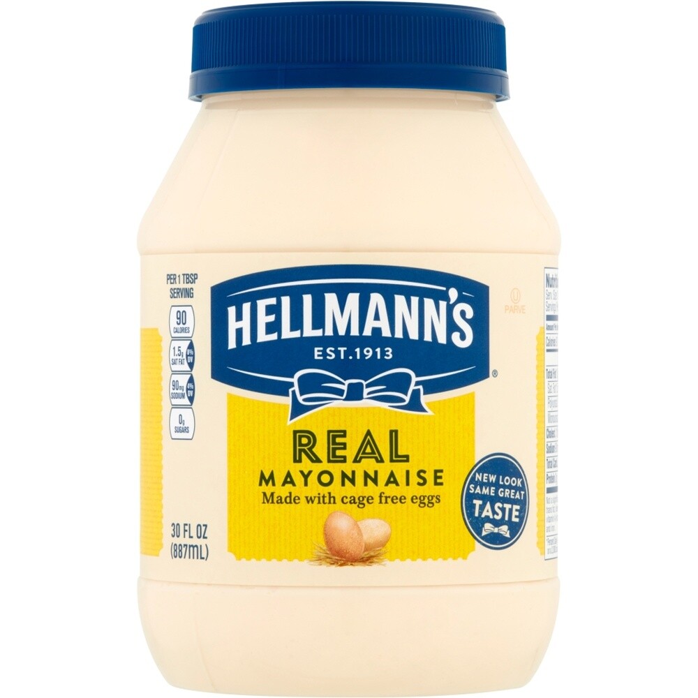 Hellmann's Real Mayo 30 Oz