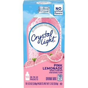 Crystal Light Pink Lemonade 1.3 Oz