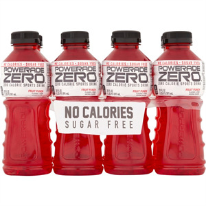 Powerade Zero Fruit Punch 20 Oz