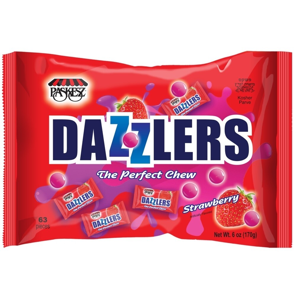 Paskesz Dazzlers Strawberry 6 Oz