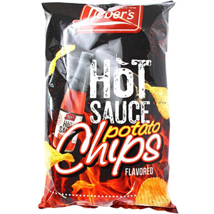 Lieber's Potato Chips Hot Sauce 9 Oz