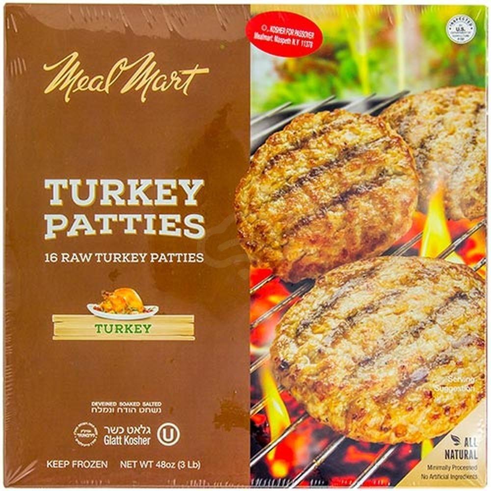 Meal Mart Turkey Patties 48 Oz