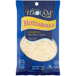 Haolam Mozzarella Shredded 8 Oz