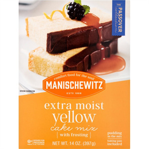 Manischewitz Cake Mix E.M. Yellow 14 Oz