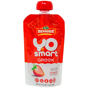 Mehadrin Yo Smart Greek Strawberry 3.5 Oz