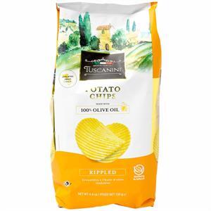 Tuscanini Potato Chips Rippled 4.6 Oz