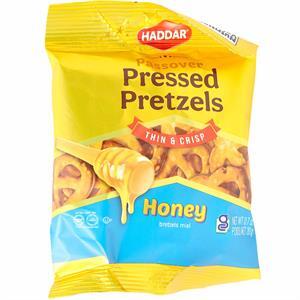 Haddar Pretzels Honey Pressed Gf 0.7Oz