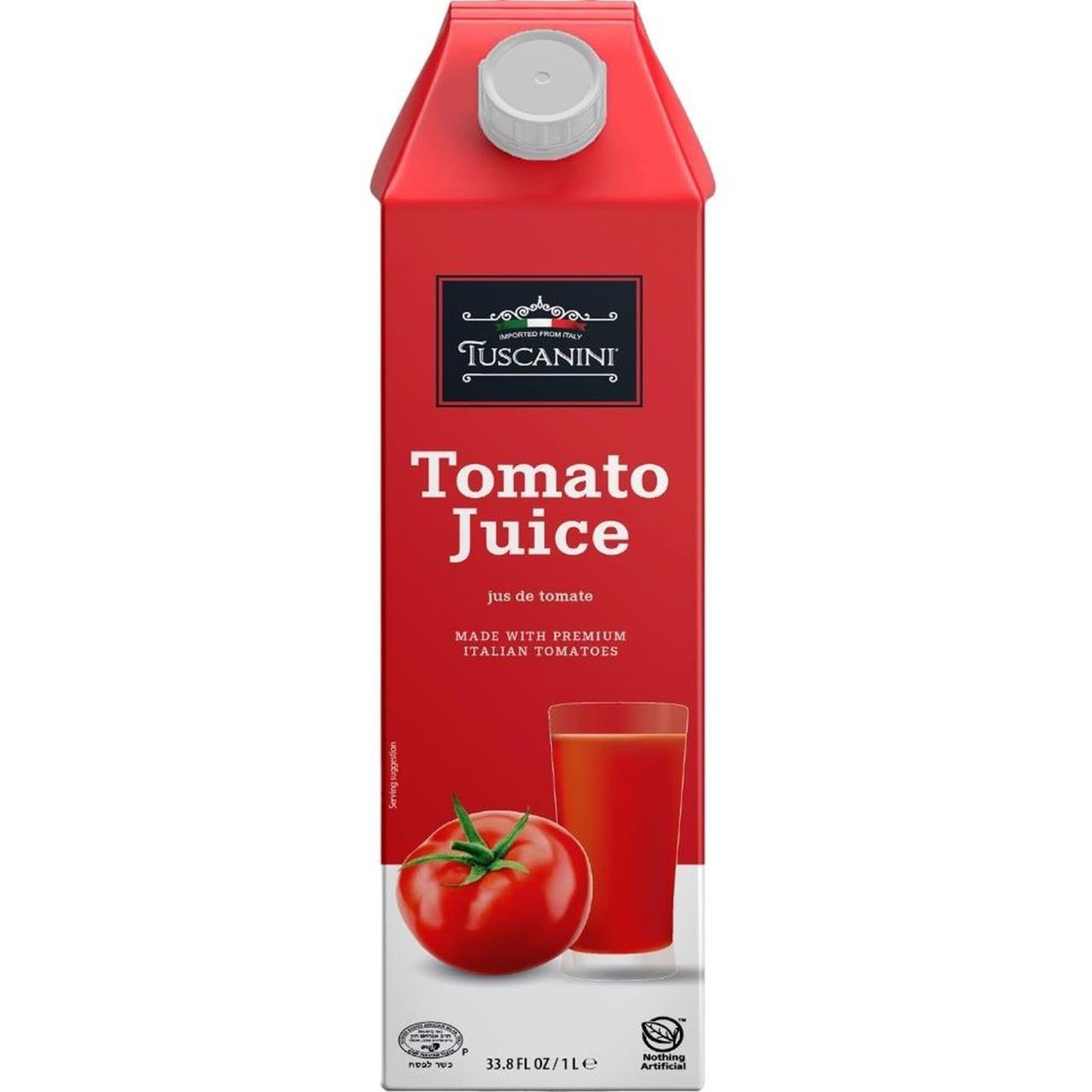 Tuscanini Tomato Juice 33.8 Oz