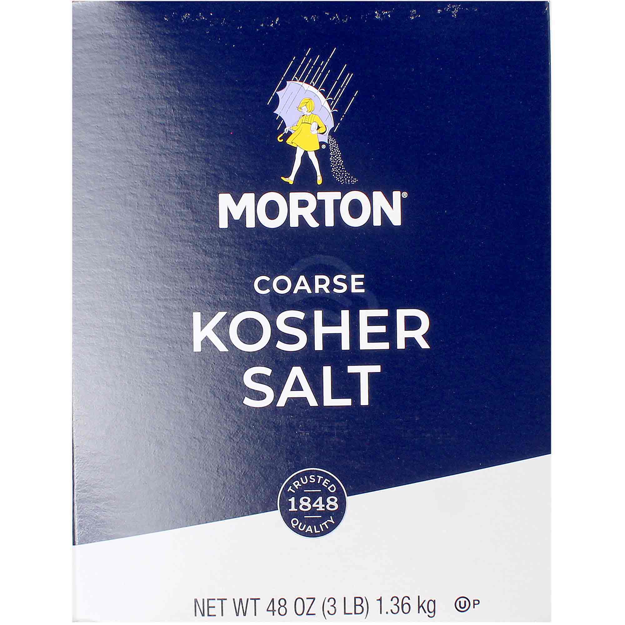 Morton Kosher Salt Coarse 48Oz